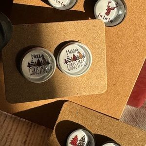🐬 CLEARANCE: NEW Holiday Earrings Imperfect Functional Christmas Trees